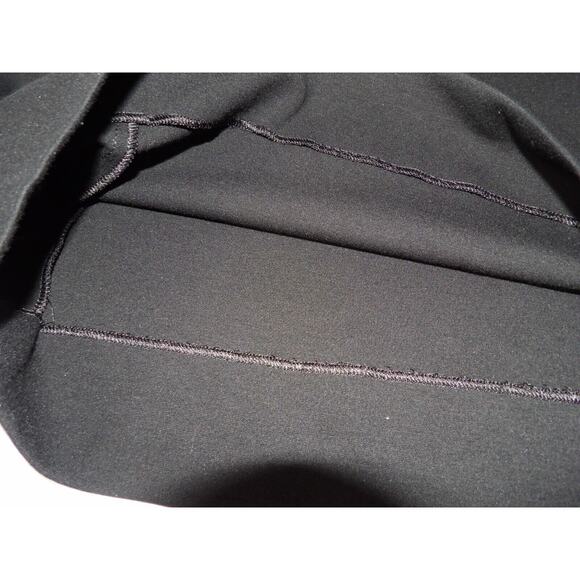 Diane Von Furstenburg Koto Pencil Skirt Sz 8 Black Zip Close Pockets Ponte Knit - Picture 9 of 15